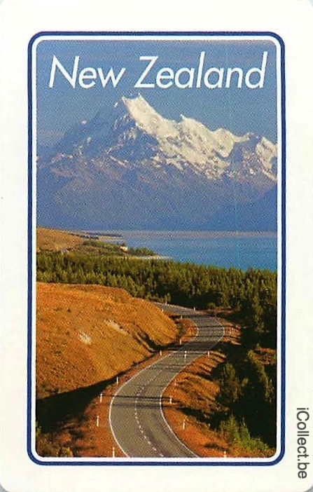Single Swap Playing Cards Country New Zealand (PS17-26C) - Click Image to Close
