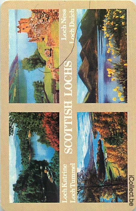 Single Swap Playing Cards Country Scottish Lochs (PS17-27E)