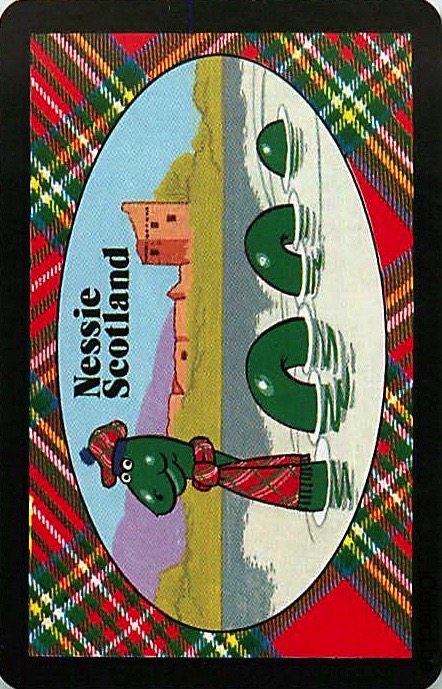 Single Swap Playing Cards Country Nessie Scotland (PS17-27H)