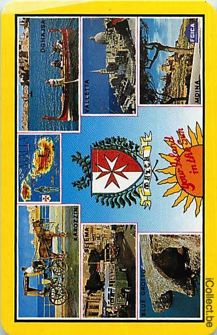 Single Swap Playing Cards Country Malta (PS17-28F) - Click Image to Close