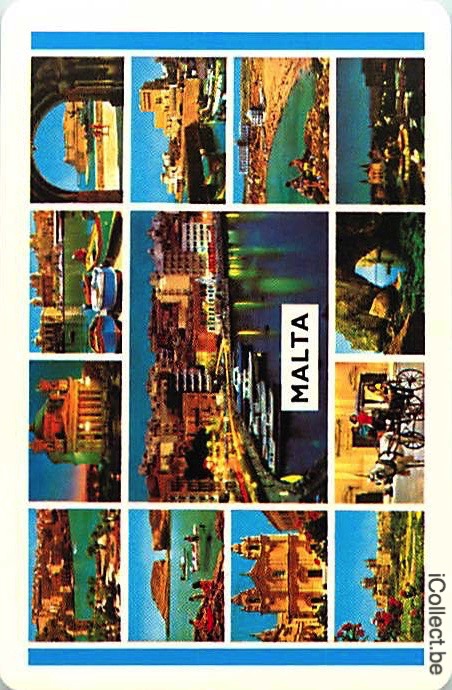 Single Swap Playing Cards Country Malta (PS17-28G) - Click Image to Close