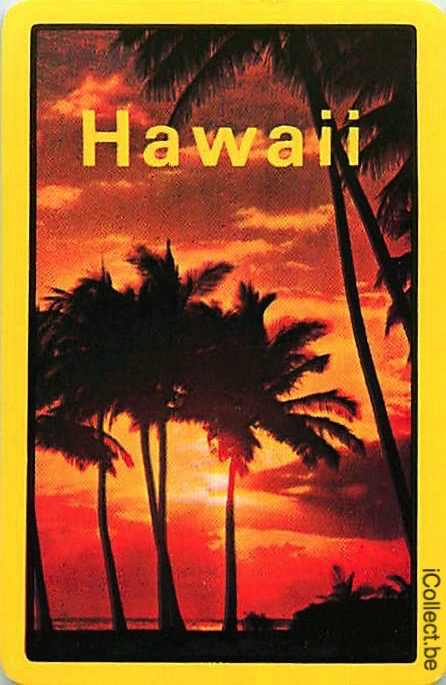Single Swap Playing Cards Country Hawaii (PS17-29I)