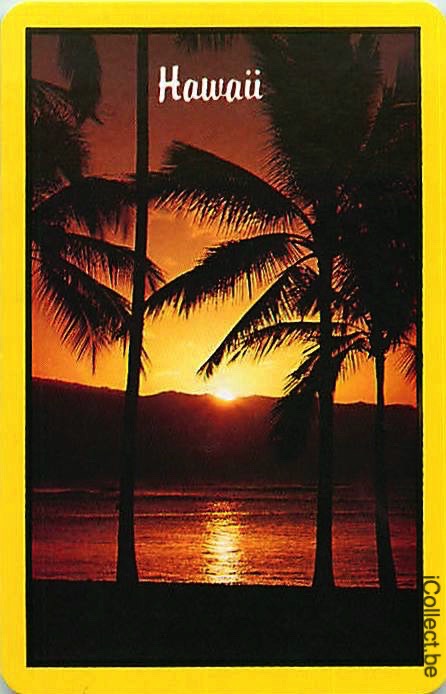 Single Swap Playing Cards Country Hawaii (PS17-30C) - Click Image to Close