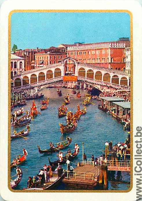 Single Swap Playing Cards Souvenir Venice (PS07-05F)