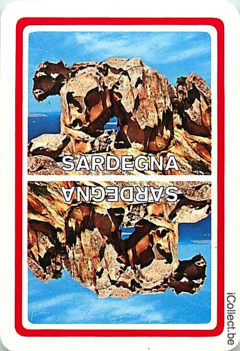 Single Swap Playing Cards Country Italy Sardegna (PS17-32H)