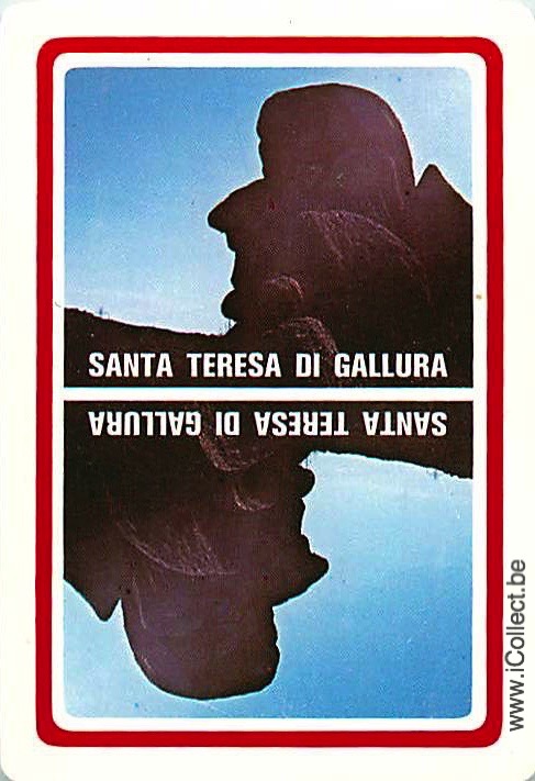 Single Swap Playing Cards Country Italy Santa Teresa (PS18-16G)