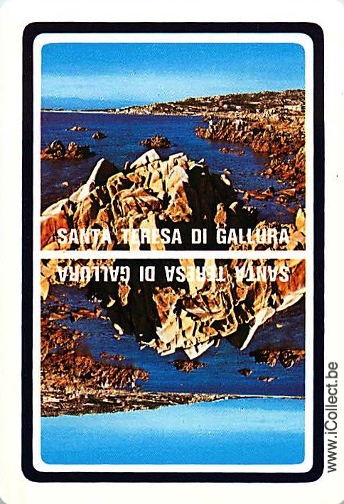 Single Swap Playing Cards Country Italy Santa Teresa (PS18-16H)