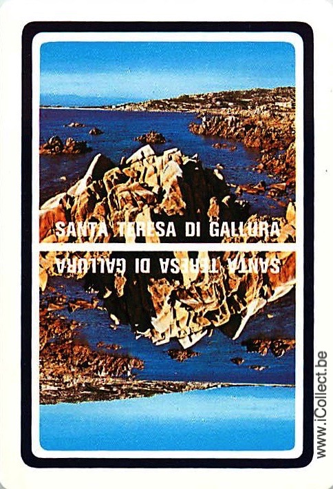 Single Swap Playing Cards Country Italy Santa Teresa (PS18-16H)