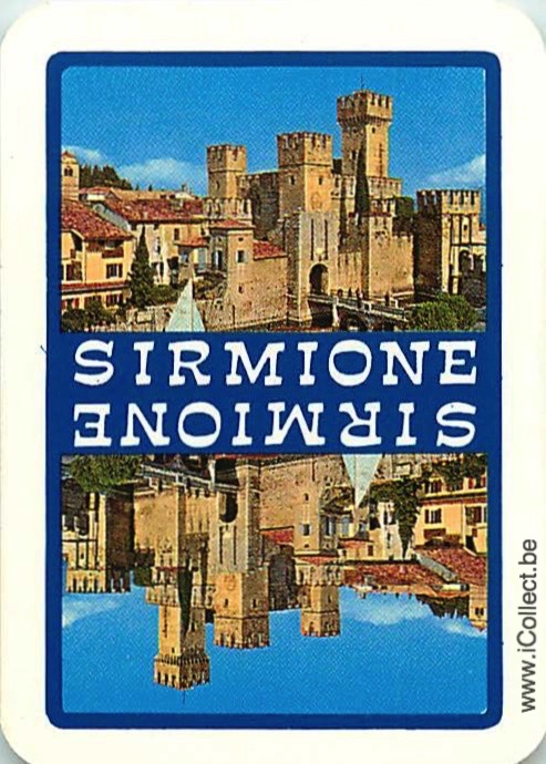 Single Swap Playing Cards Country Italy Sirmione (PS18-41F) - Click Image to Close