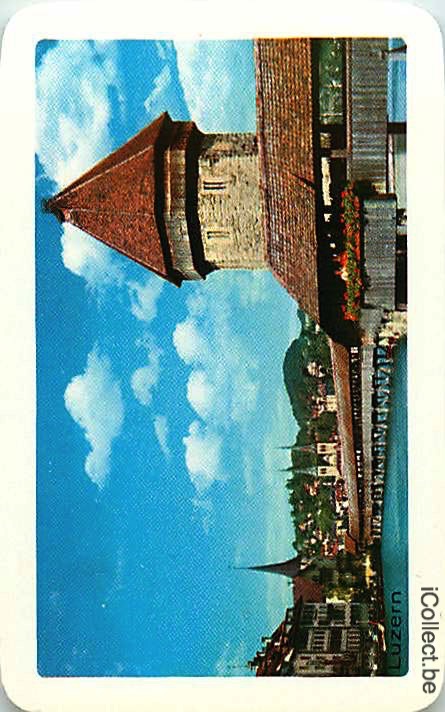 Single Swap Playing Cards Country Switzerland Luzern (PS17-42F) - Click Image to Close