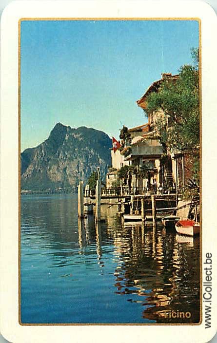 Single Swap Playing Cards Country Switzerland Ticino (PS18-15F)