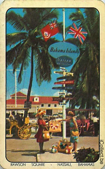 Single Swap Playing Cards Country Bahamas Nassau (PS17-43B)