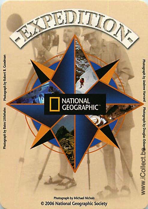 Single Swap Playing Cards Country National Geographic (PS18-47C) - Click Image to Close
