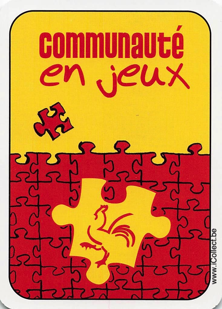 Single Swap Playing Cards Country Communaute (PS04-47H) - Click Image to Close