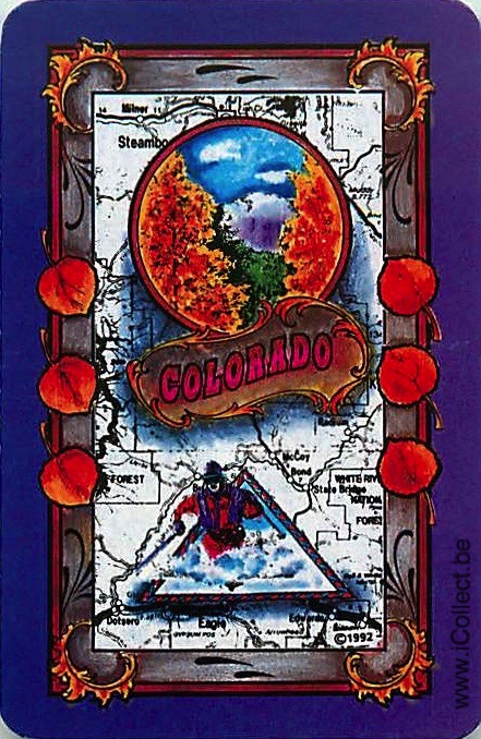 Single Swap Playing Cards Country USA Colorado (PS17-50E)