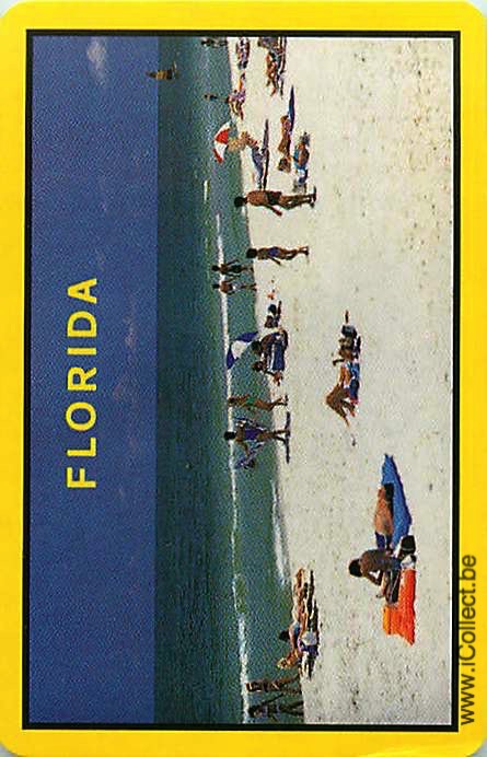 Single Swap Playing Cards Country USA Florida (PS17-51D) - Click Image to Close