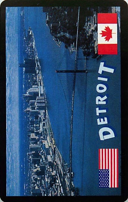 Single Swap Playing Cards Country USA Michigan (PS17-56D)