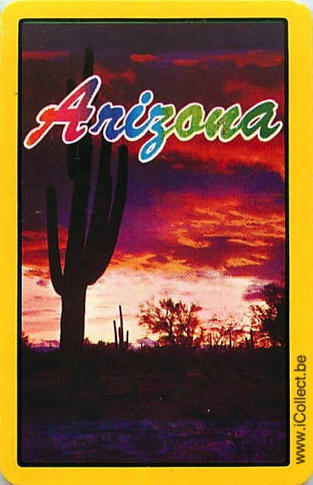 Single Swap Playing Cards Country USA Arizona (PS17-57I)
