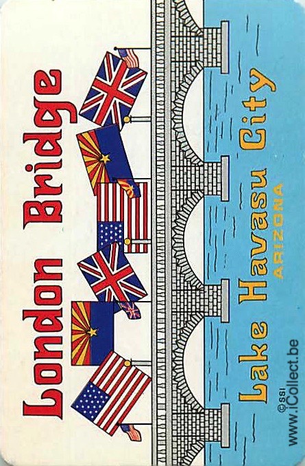 Single Swap Playing Cards Country USA Arizona (PS17-58F)