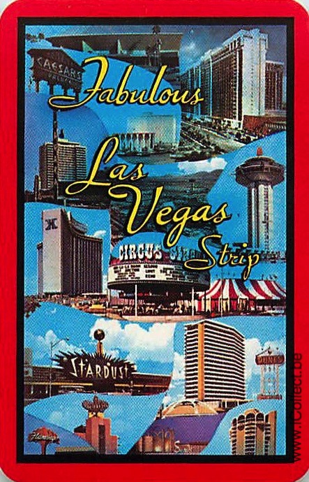 Single Swap Playing Cards Country USA Las Vegas (PS17-59I)