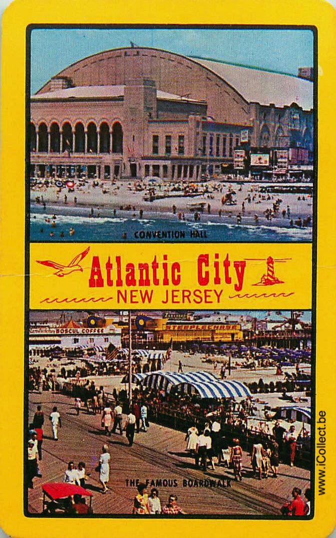 Single Swap Playing Cards Country Atlantic City (PS24-18G) - Click Image to Close
