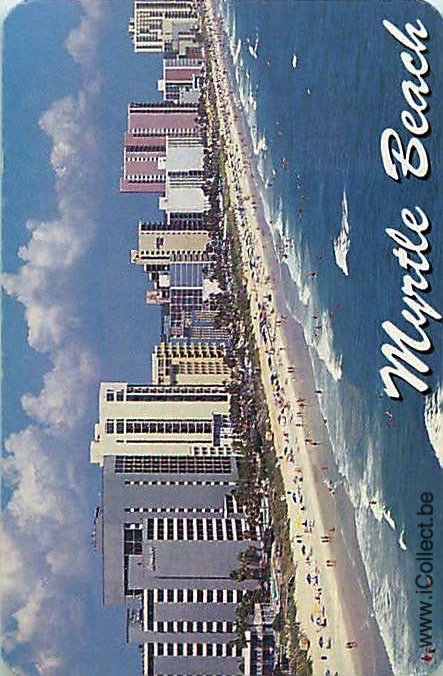 Single Swap Playing Cards Country USA Myrtle Beach (PS18-33F) - Click Image to Close