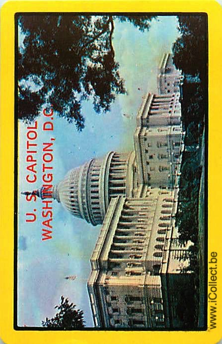 Single Swap Playing Cards USA Washington Capitol (PS18-03H)