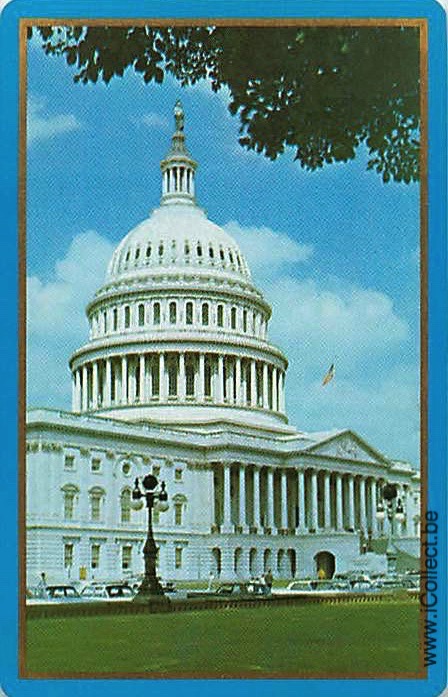 Single Swap Playing Cards Country US Capitol (PS20-38H)