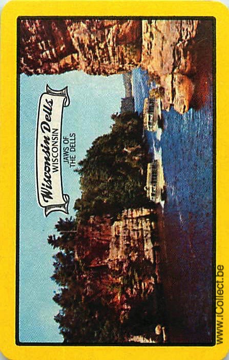 Single Swap Playing Cards Country USA Wisconsin Dells (PS18-05A)