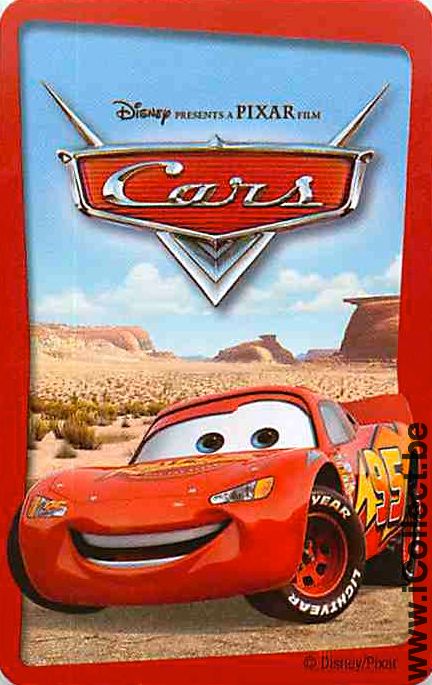 Single Swap Playing Cards Disney Cars (PS09-17B)