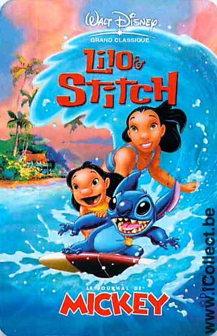 Single Swap Playing Cards Disney Lilo & Stich (PS09-17G)