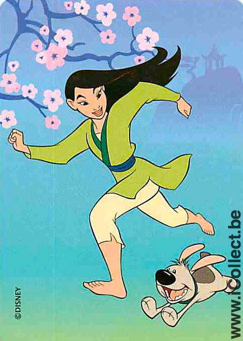 Single Swap Playing Cards Disney Mulan (PS09-17H)