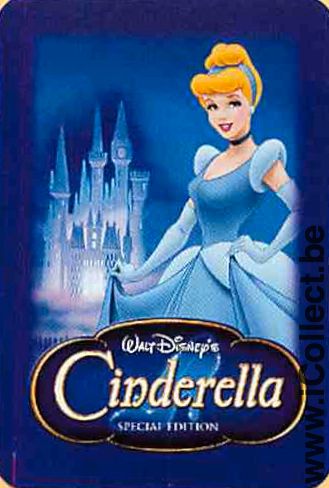 Single Swap Playing Cards Disney Cinderella **Mini** (PS09-24C)