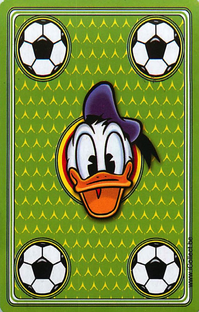 Single Swap Playing Cards Disney Donal Duck (PS07-49F)