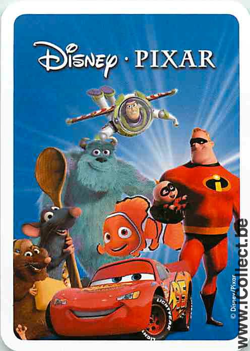 Single Swap Playing Cards Disney Pixar (PS01-35B)