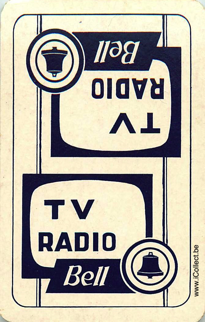 Single Swap Playing Cards Electro Bell TV Radio (PS23-10I)