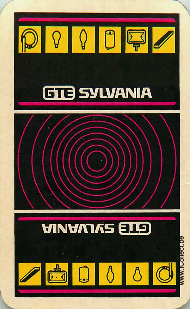 Single Swap Playing Cards Electro Sylvania (PS23-12A)