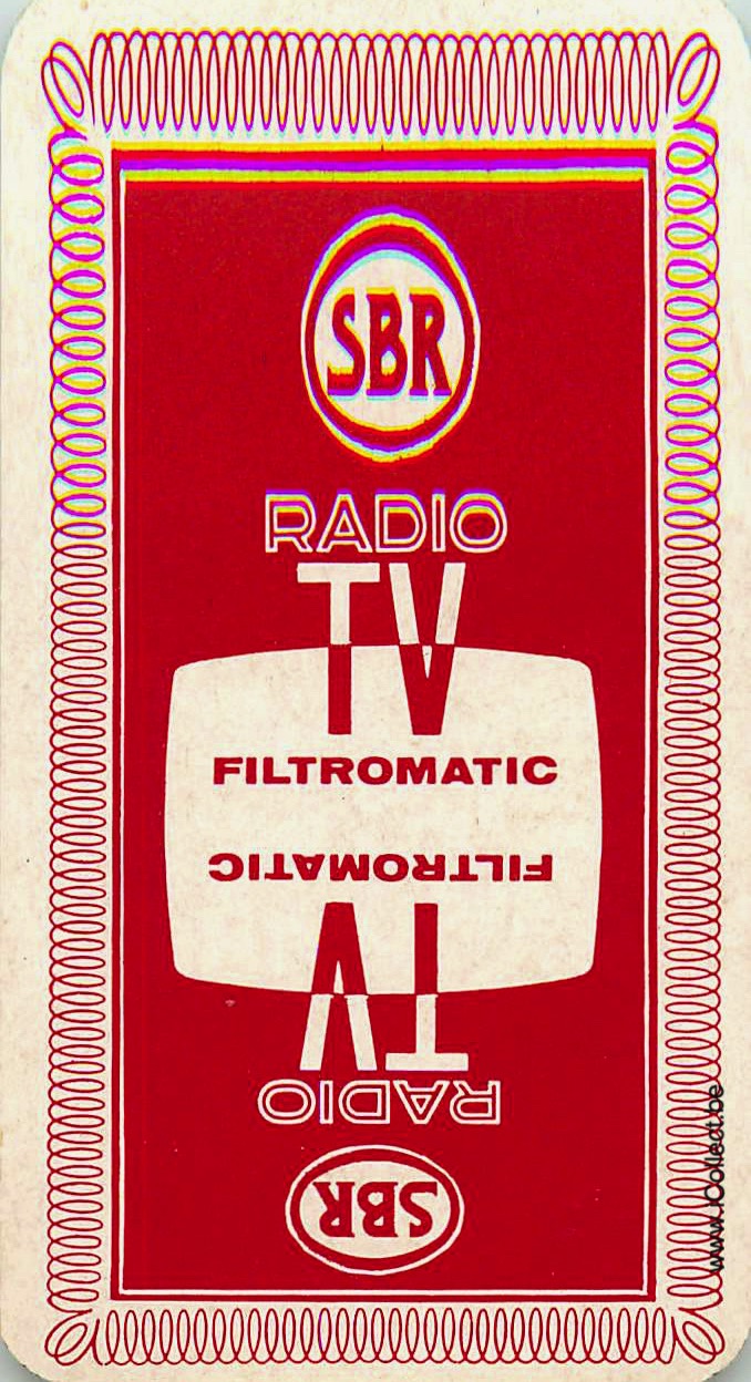 Single Swap Playing Cards Electro SBR Radio TV (PS23-14E)