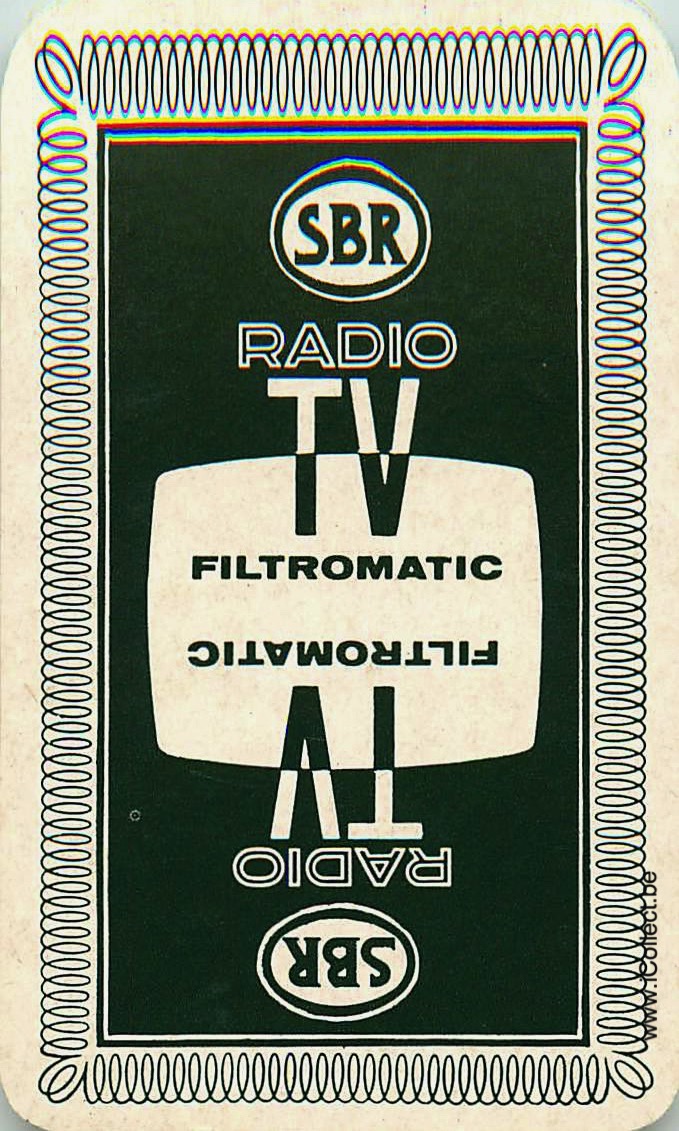 Single Swap Playing Cards Electro SBR Radio TV (PS23-14F)
