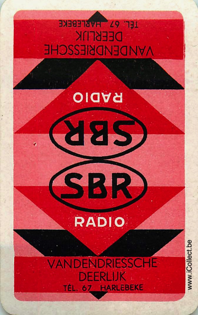 Single Swap Playing Cards Electro SBR Radio (PS23-14H)
