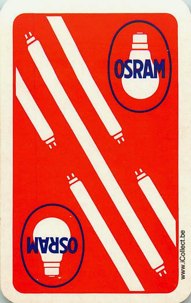 Single Swap Playing Cards Electro Osram Lamp (PS23-15E)