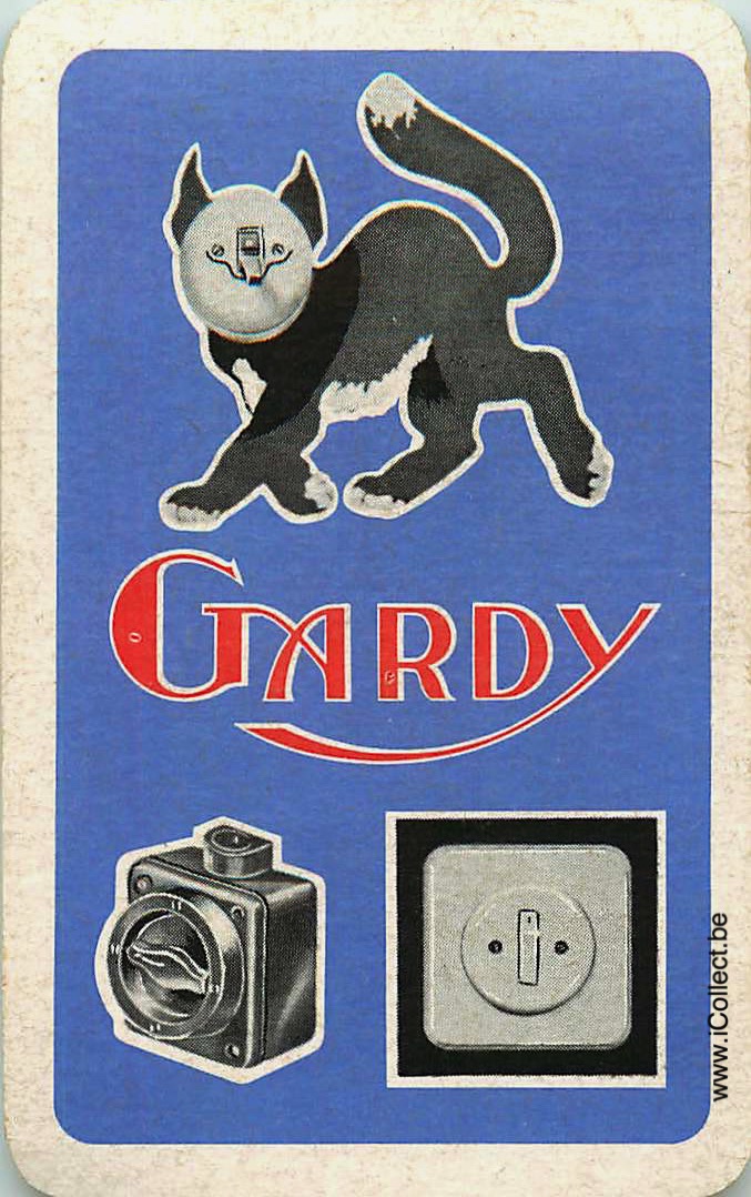 Single Swap Playing Cards Electro Gardy Cat (PS23-19I)