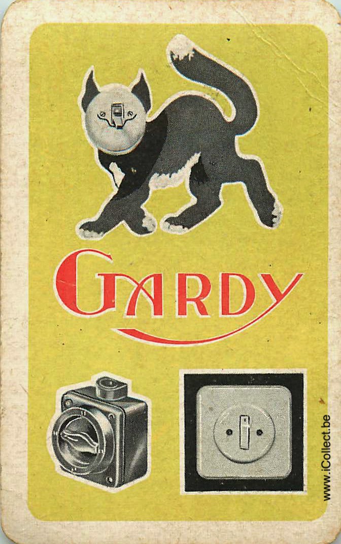 Single Swap Playing Cards Electro Gardy Cat (PS23-20A)