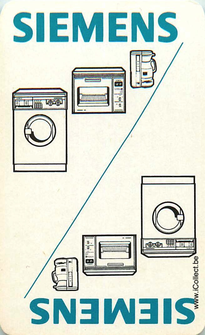 Single Swap Playing Cards Electro Siemens (PS23-34G)