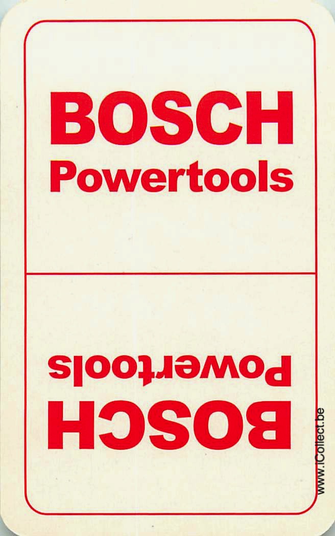 Single Swap Playing Cards Electro Bosch (PS23-39A)