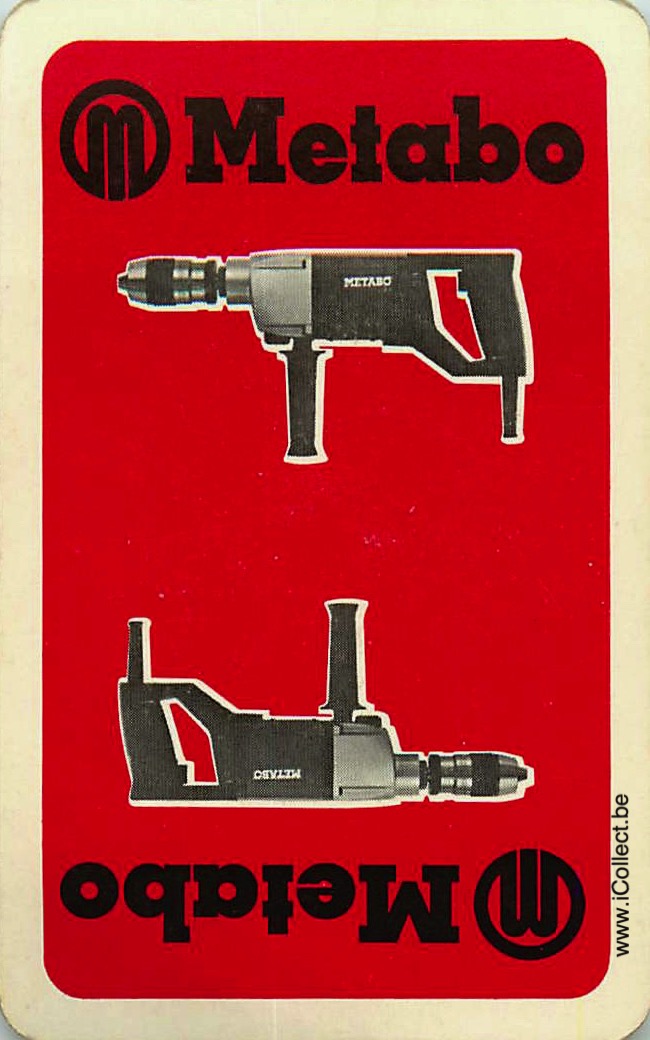 Single Swap Playing Cards Electro Metabo (PS23-39B)