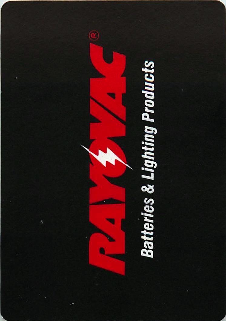 Single Swap Playing Cards Electro Rayovac (PS19-16C) - Click Image to Close