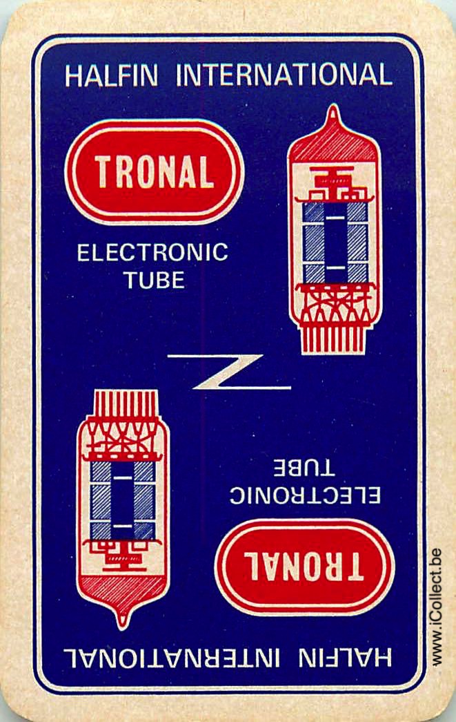 Single Swap Playing Cards Electro Tronal (PS19-17H) - Click Image to Close