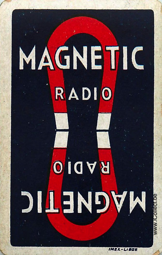 Single Swap Playing Cards Electro Magnetic Radio (PS19-27A)