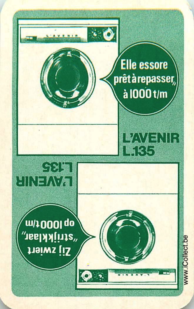 Single Swap Playing Cards Electro L'avenir (PS19-27F) - Click Image to Close
